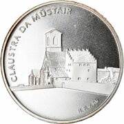 20 Francs Abbey of Müstair, Switzerland, 2001 reverse image