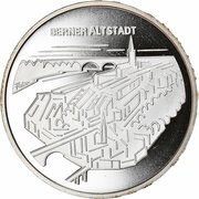 20 Francs Old City Bern, Switzerland, 2003 reverse image