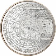 20 Francs Geneva Motor Show, Switzerland, 2005 reverse image