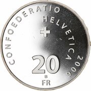 20 Francs Federal Palace obverse image