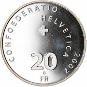 20 Francs Swiss National Bank obverse image