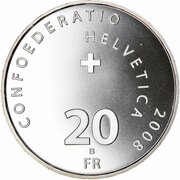 20 Francs Vitznau-Rigi Railway obverse image