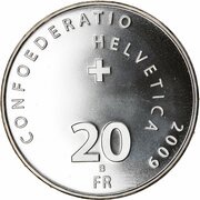 20 Francs Swiss Museum of Transport obverse image