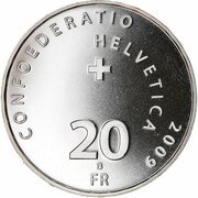 20 Francs Brienz-Rothorn Railway obverse image
