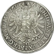 1 Thaler - Rudolf II Joachimsthal reverse image