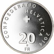 20 Francs Jass obverse image