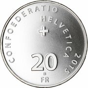 20 Francs Hornussen obverse image