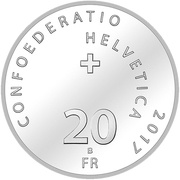 20 Francs Uri steamship obverse image