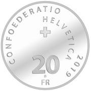 20 Francs Furka Pass obverse image