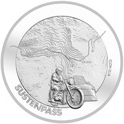 20 Francs Susten Pass, Switzerland, 2020 reverse image