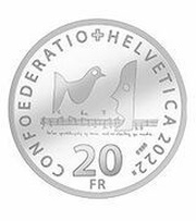 20 Francs Mani Matter obverse image