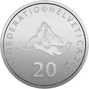 20 Francs Klein Matterhorn obverse image