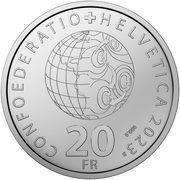 20 Francs Windenergie obverse image