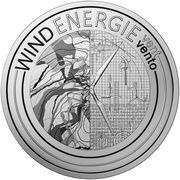 20 Francs Windenergie, Switzerland, 2023 reverse image