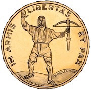 25 Francs, Switzerland, 1955-1959 reverse image