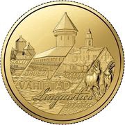 25 Francs Swiss linguistic diversity, Switzerland, 2023 reverse image