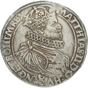 1 Thaler - Matthias II Kuttenberg obverse image