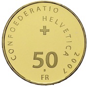 50 Francs Swiss National Bank obverse image
