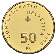 50 Francs International Year of Planet Earth obverse image