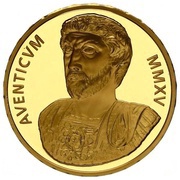 50 Francs Aventicum, Switzerland, 2015 reverse image