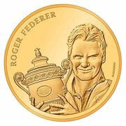 50 Francs Roger Federer, Switzerland, 2020 reverse image