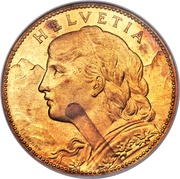 100 Francs Essai obverse image