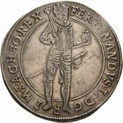 1 Thaler - Ferdinand II Joachimsthal obverse image