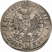 1 Thaler - Ferdinand II Joachimsthal reverse image