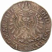 1 Thaler - Ferdinand II Kuttenberg, Bohemia, 1623-1637 reverse image