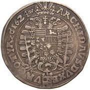1 Thaler - Ferdinand II Brünn, Bohemia, 1624 reverse image