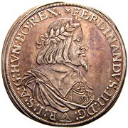 1 Thaler - Ferdinand III Brünn obverse image
