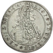 1 Thaler - Leopold I Prague obverse image