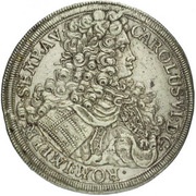 1 Thaler - Charles VI Prague obverse image