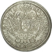 1 Thaler - Charles VI Prague reverse image