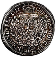 1 Thaler - Charles VI Kuttenberg, Bohemia, 1712-1715 reverse image