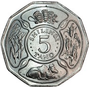 5 Shilingi reverse image