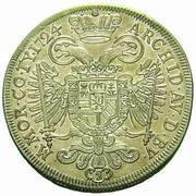 1 Thaler - Charles VI Prague, Bohemia, 1720-1724 reverse image