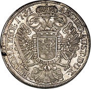 1 Thaler - Charles VI Prague, Bohemia, 1728-1740 reverse image