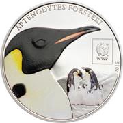 100 Shillings Emperor Penguin, Tanzania, 2016 reverse image