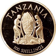 100 Shillings In Memoriam 0f Princess Diana obverse image