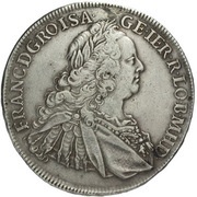 1 Thaler - Franz I Prague obverse image