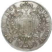 1 Thaler - Franz I Prague, Bohemia, 1746-1762 reverse image