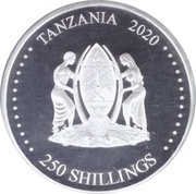 250 Shillings Year of the Rat obverse image