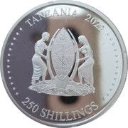 250 Shillings Year of the Tiger obverse image