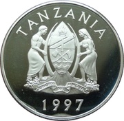 500 Shillings Queen Mother African Tour obverse image