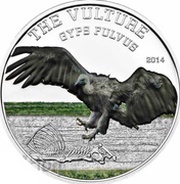 1000 Shillings The Vulture - Gyps Fulvus, Tanzania, 2014 reverse image