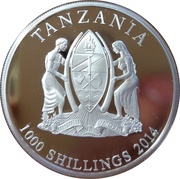 1000 Shillings Happy Birthday obverse image