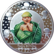 1000 Shillings Happy Birthday, Tanzania, 2014 reverse image