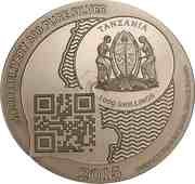 1000 Shillings Vera Silver Zanzibar Proof obverse image