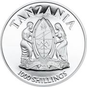 1000 Shillings Elephant obverse image